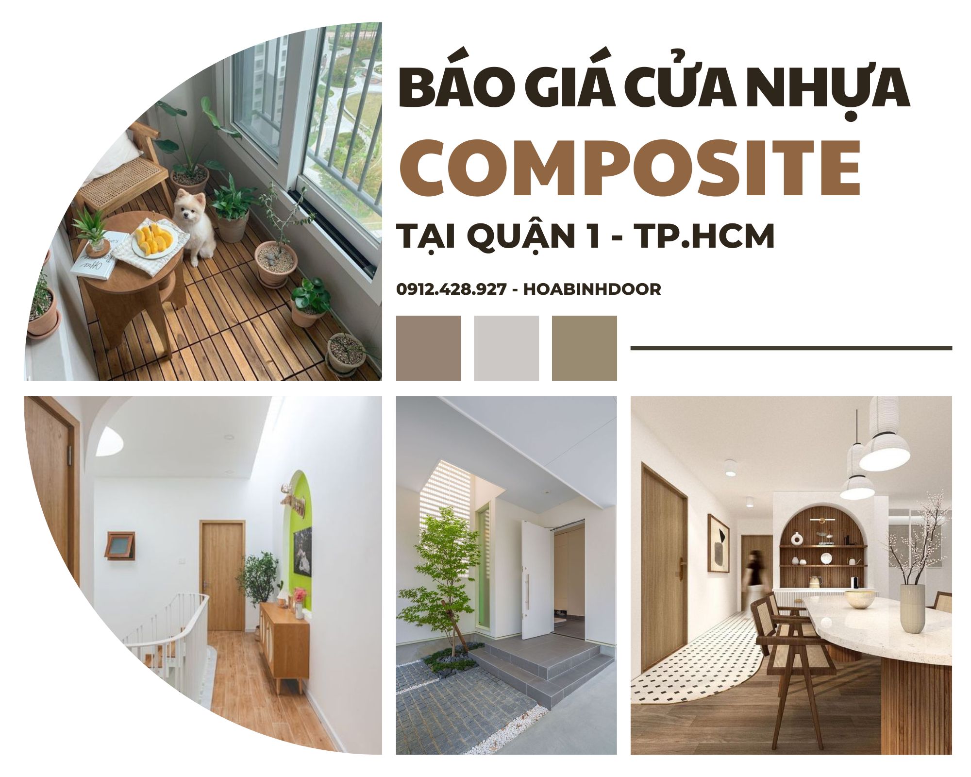 Cửa Nhựa Composite Tại Quận 1  UY TÍN CHẤT LƯỢNG