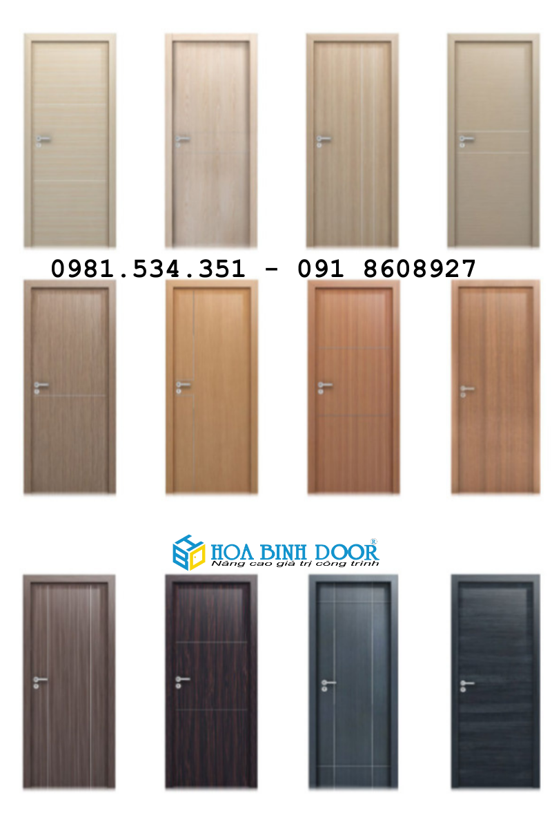 Giá cửa gỗ phòng ngủ tại quận 3 - Cửa gỗ công nghiệp