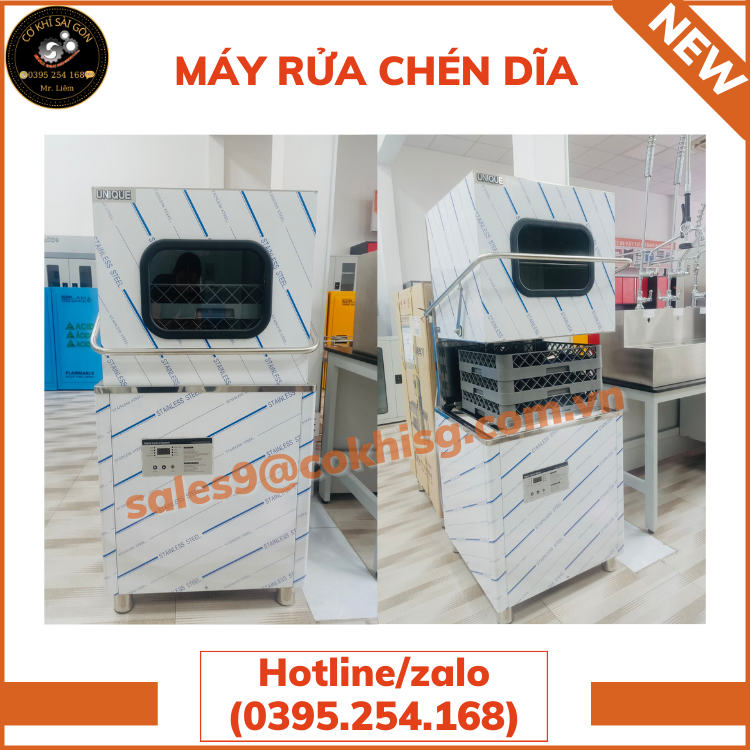 Máy rửa chén dĩa được nhập khẩu trực tiếp từ UNIQUE - KOREA