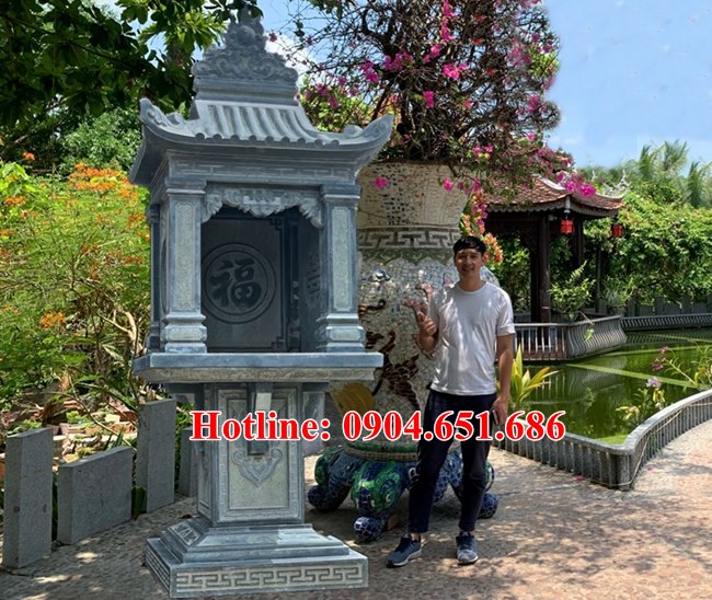 Trang thờ ngoài trời đẹp - Bán các mẫu trang thờ, cùng thờ bằng đá