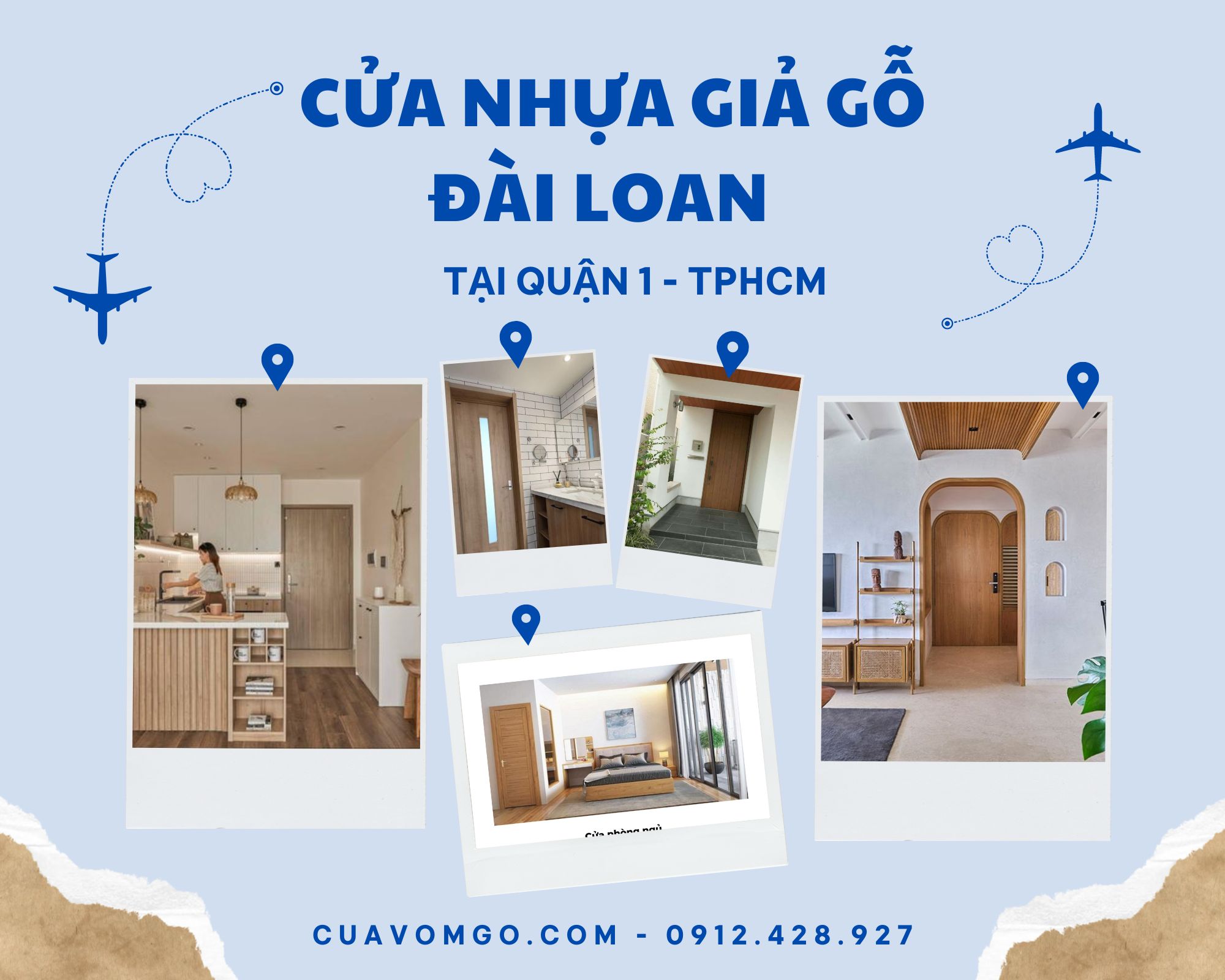 Cửa Nhựa Đài Loan Tại Quận 1  CỬA NHỰA GIÁ RẺ