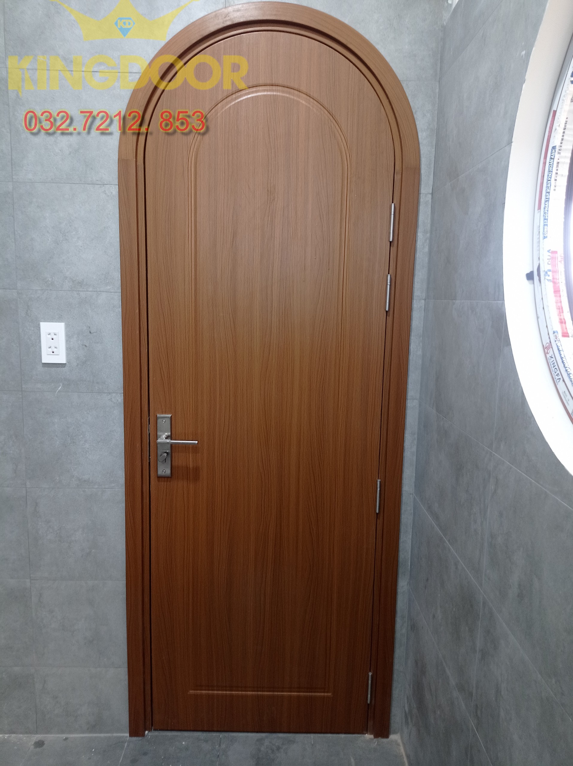 Cửa vòm composite hiện đại - mẫu cửa bền 2023