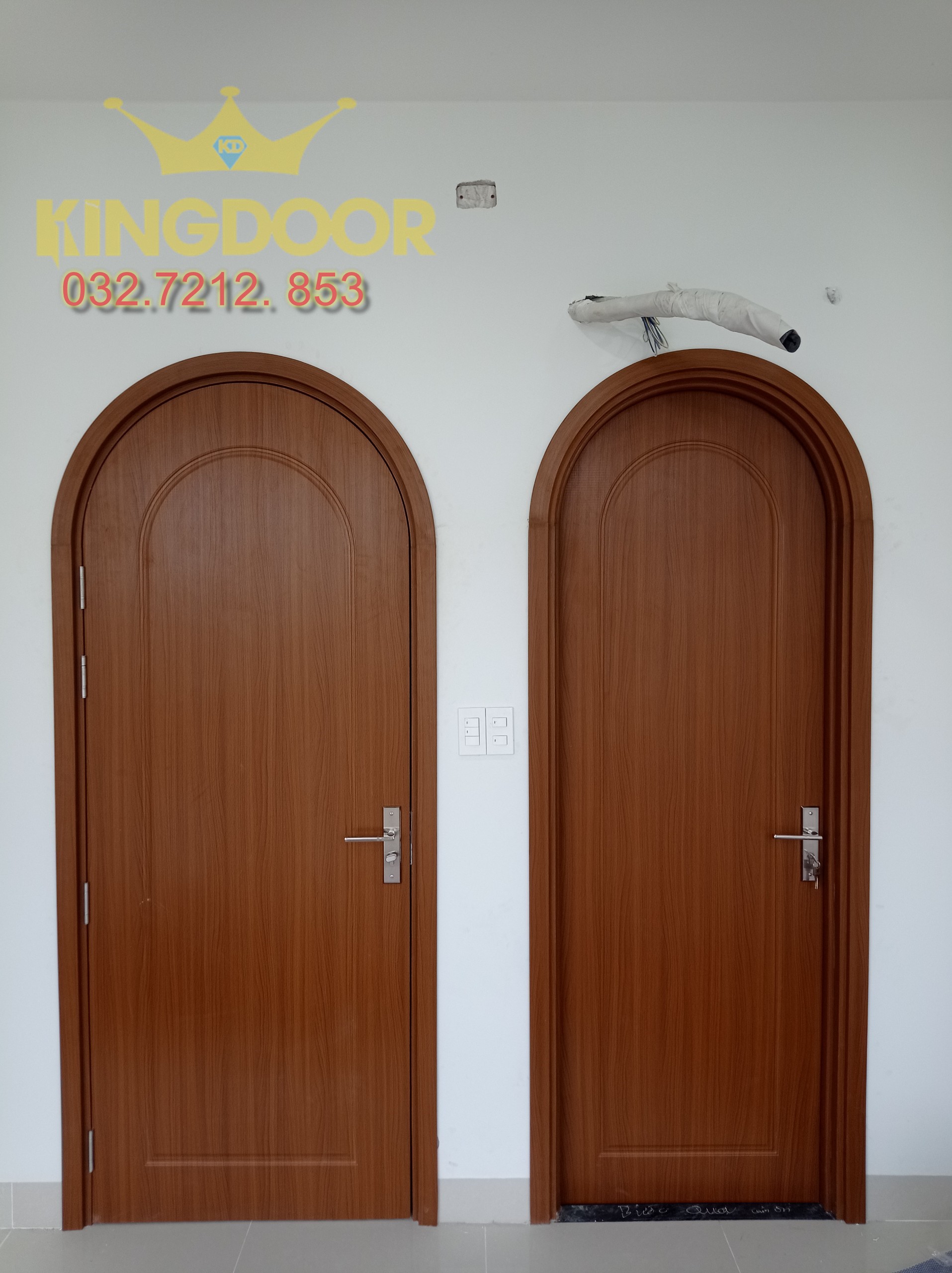Cửa vòm composite hiện đại - mẫu cửa bền 2023
