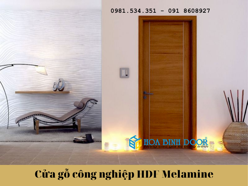 Giá cửa gỗ công nghiệp tại quận 6 - Cửa gỗ công nghiệp HDF