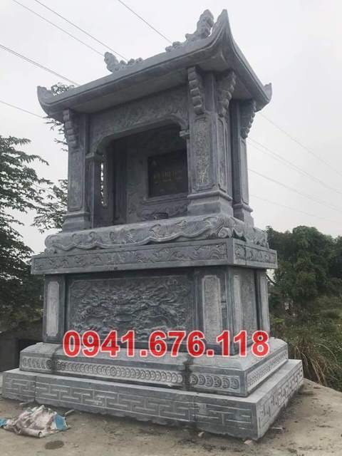 6789 Mẫu tháp tro cốt đá đẹp bán bạc liêu song thân phu thê