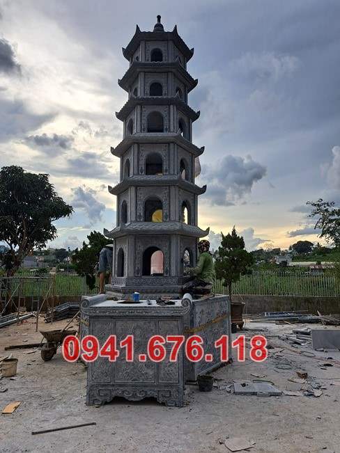4526 Mẫu tháp tro cốt đá đẹp bán đắk nông