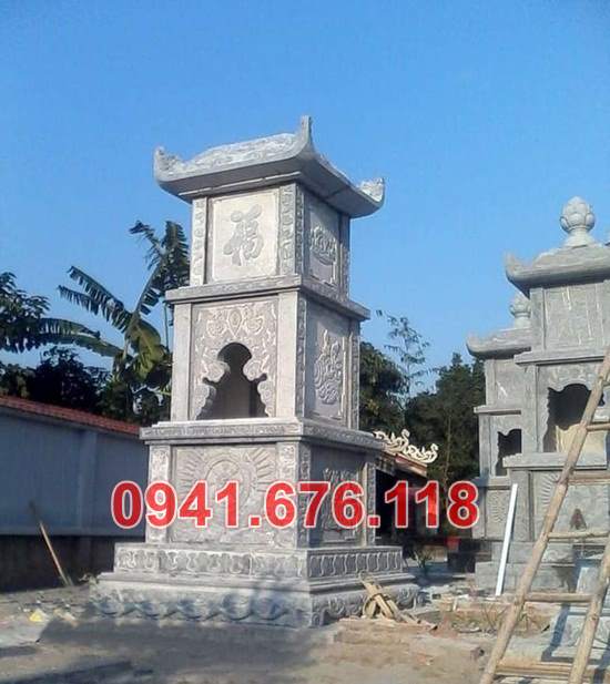36521 Mẫu tháp tro cốt đá đẹp bán đắk lắk