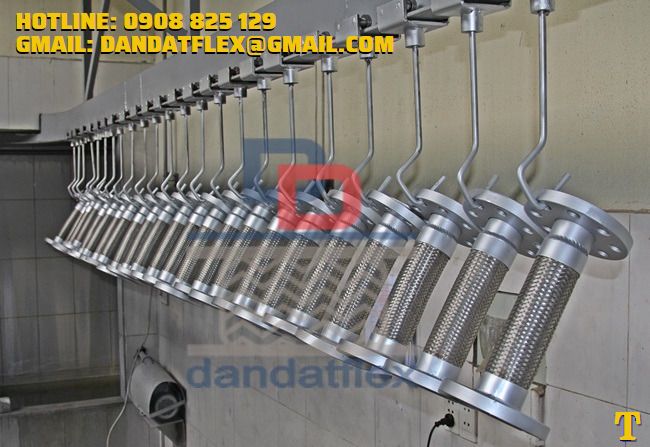 Khớp nối mềm máy phát điện/ khớp nối mềm dẫn xăng dầu/ khớp nối mềm