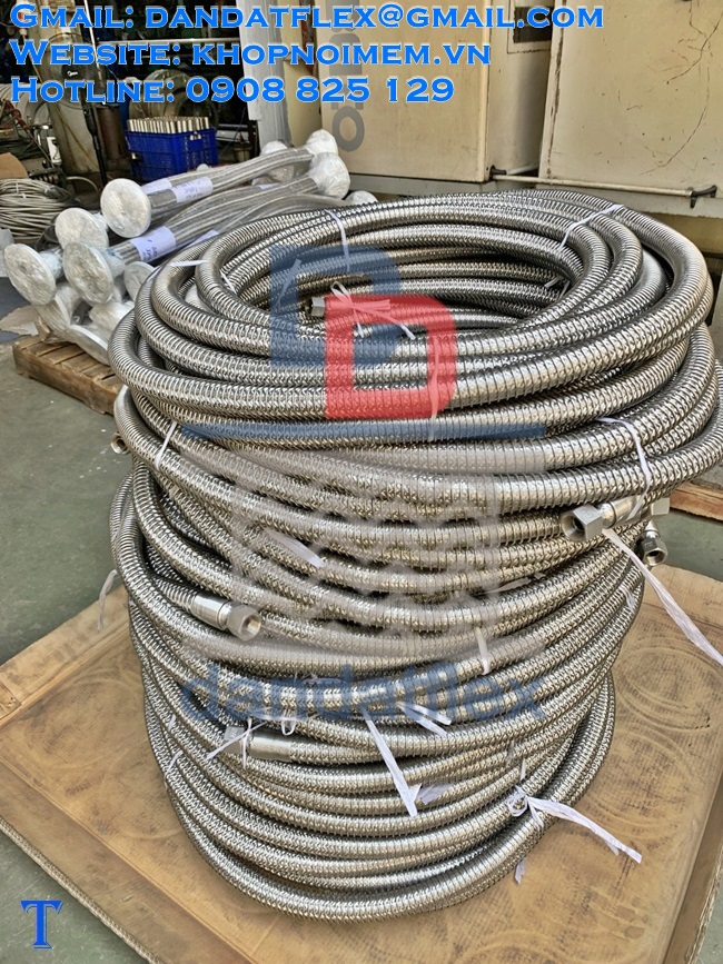 Khớp nối mềm máy phát điện/ khớp nối mềm dẫn xăng dầu/ khớp nối mềm