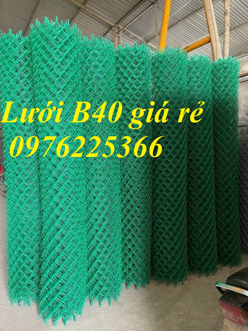 Chuyên lưới B40 bọc nhựa,lưới B40 mạ kẽm giá rẻ
