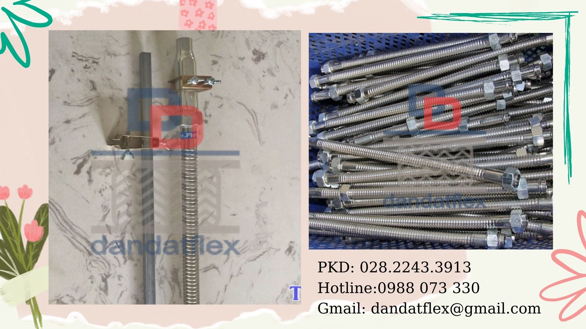 Khớp nối mềm sprinkler/ ống nối mềm chữa cháy/ dây nối mềm sprinkler