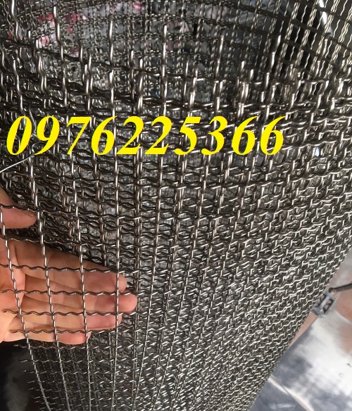 Chuyên phân phối lưới đan inox ô vuông 10x10