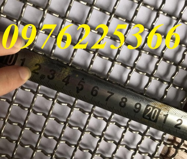 Chuyên phân phối lưới đan inox ô vuông 10x10