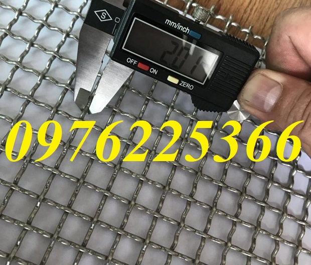 Chuyên phân phối lưới đan inox ô vuông 10x10