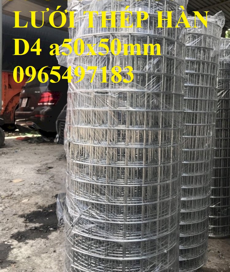 Gía lưới thép hàn D4 ô 50x50mm tại Hà Nội
