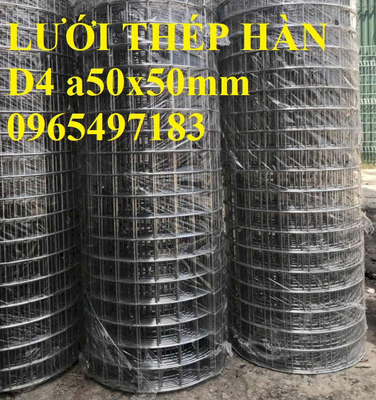 Gía lưới thép hàn D4 ô 50x50mm tại Hà Nội