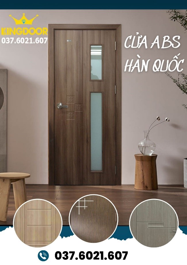 Cửa nhựa ABS Hàn Quốc tại Cityland Gò Vấp - Kingdoor