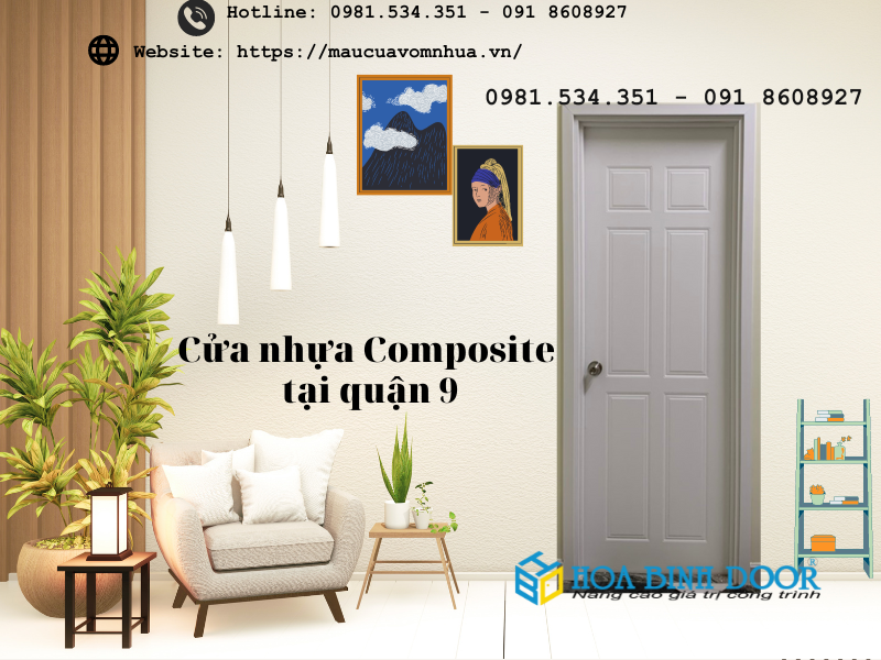 Cửa nhựa composite tại quận 9 - Cửa nhựa giá rẻ