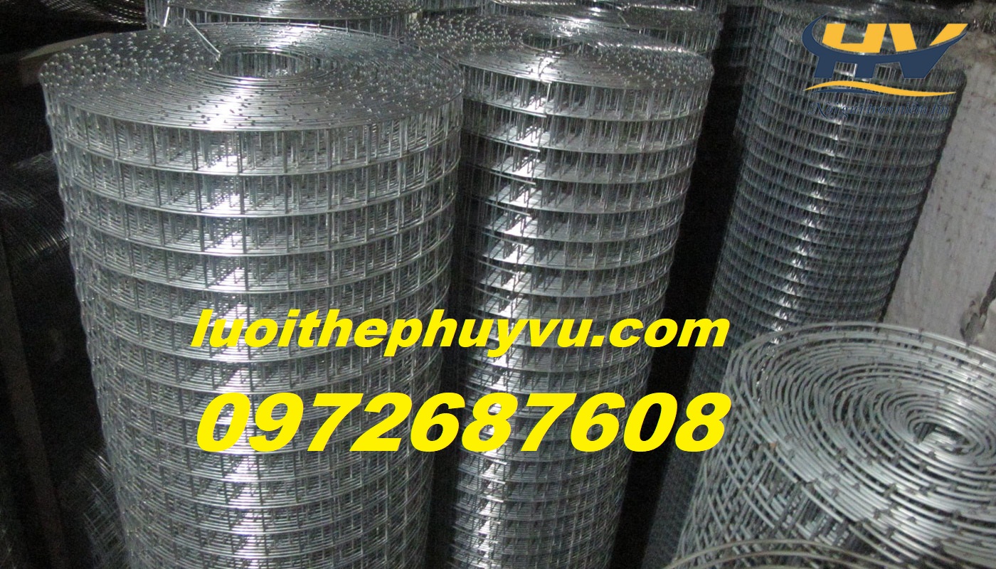 Báo giá lưới thép hàn D2, D3, D4, lưới thép mạ kẽm ô vuông tại TP HCM