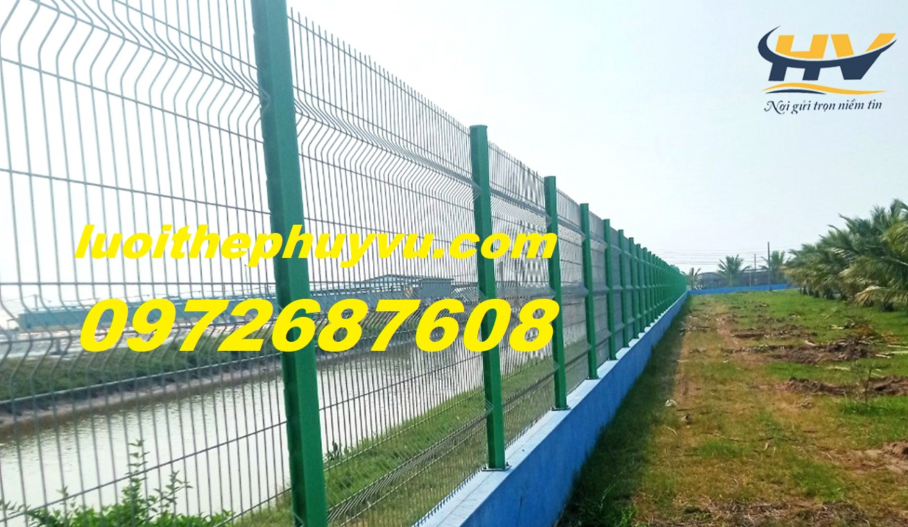 Hàng rào lưới thép hàn D4, D5, a50x150 tại TP HCM