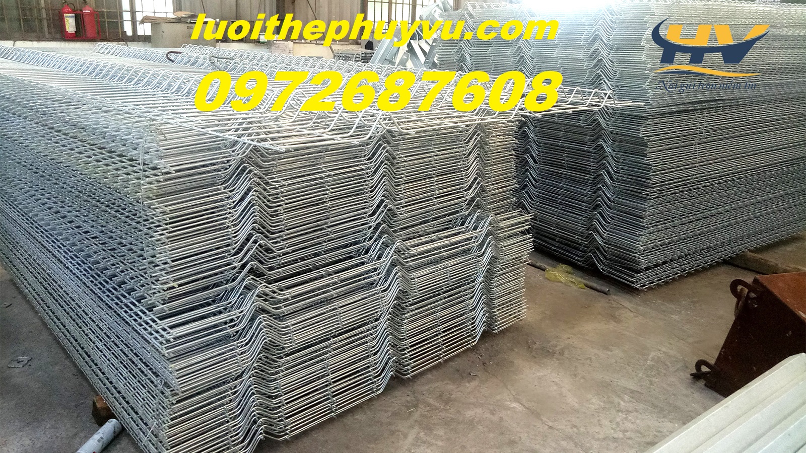 Hàng rào lưới thép hàn D4, D5, a50x150 tại TP HCM