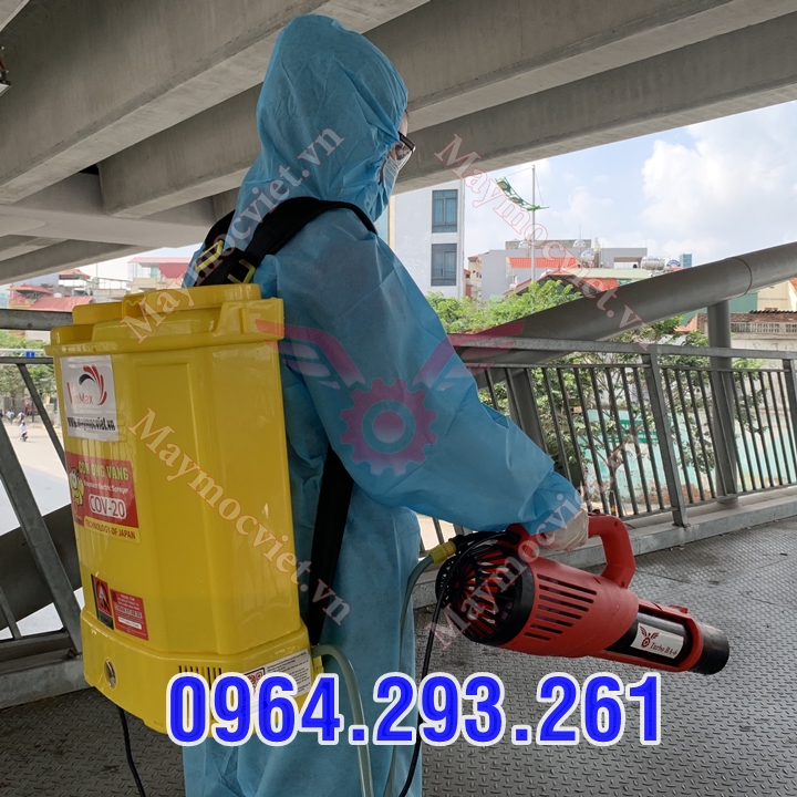 Máy phun hóa chất phòng dịch sốt xuất huyết tại Đắk Lắk