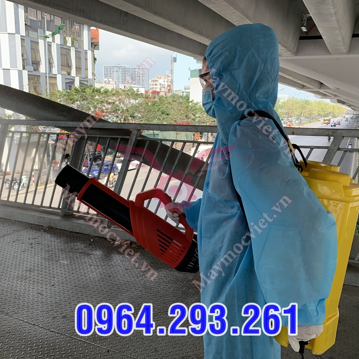 Máy phun hóa chất phòng dịch sốt xuất huyết tại Đắk Lắk