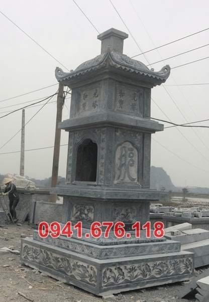 325 Phú yên tháp tro cốt đá đẹp bảo tháp sư để thờ
