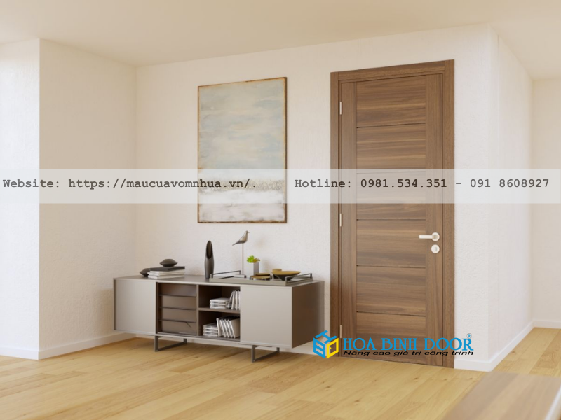 Cửa gỗ công nghiệp tại quận 3 - Cửa gỗ MDF Laminate