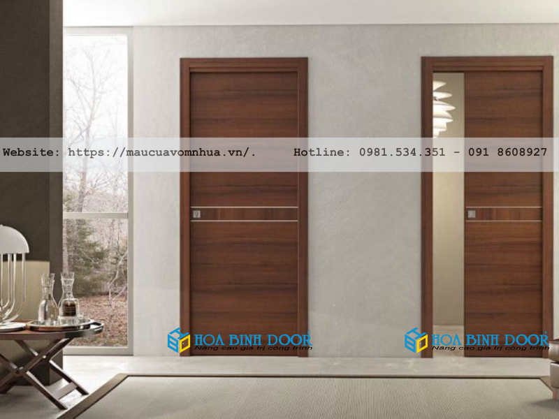 Cửa gỗ công nghiệp tại quận 3 - Cửa gỗ MDF Laminate