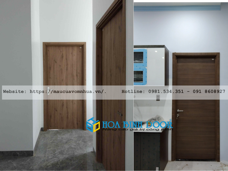 Cửa gỗ công nghiệp tại quận 3 - Cửa gỗ MDF Laminate