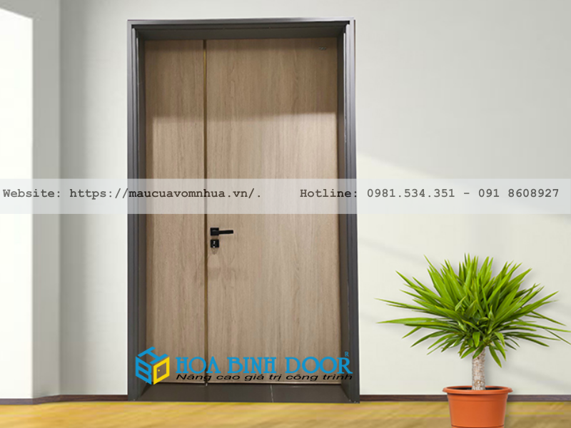 Cửa gỗ công nghiệp tại quận 3 - Cửa gỗ MDF Laminate