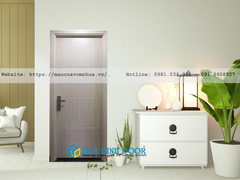 Cửa gỗ công nghiệp tại quận 3 - Cửa gỗ MDF Laminate