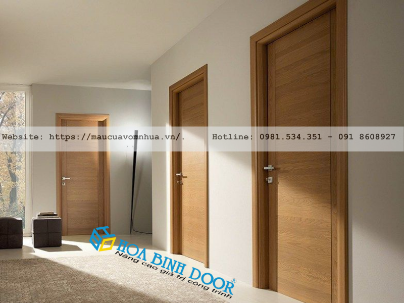 Cửa gỗ công nghiệp tại quận 3 - Cửa gỗ MDF Laminate