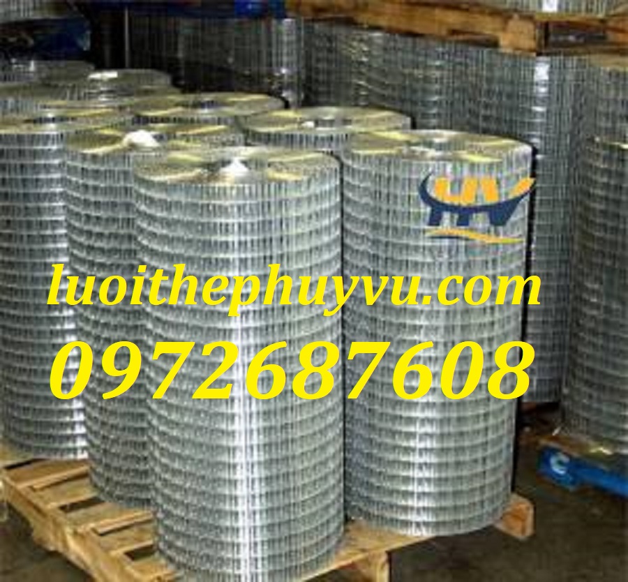 Lưới thép hàn D2, D3, D4 mạ kẽm, lưới thép mạ kẽm ô vuông