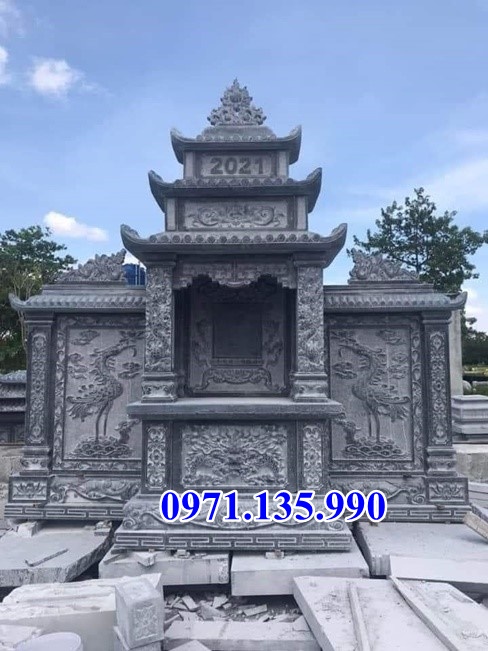 Mẫu khuôn viên lăng mộ bằng đá đẹp bán tại Vũng Tàu - Mộ đá đẹp