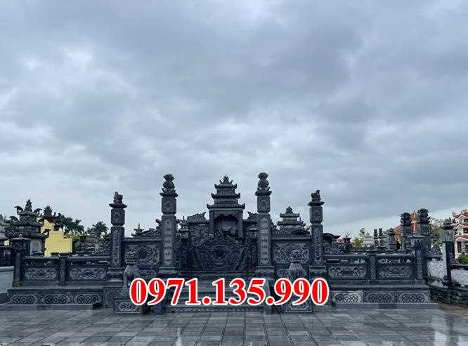 Mẫu khuôn viên lăng mộ bằng đá đẹp bán tại Tiền Giang