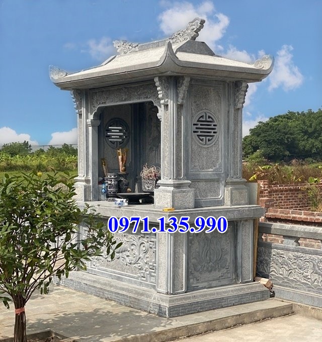 Mẫu khuôn viên lăng mộ bằng đá đẹp bán tại Tiền Giang