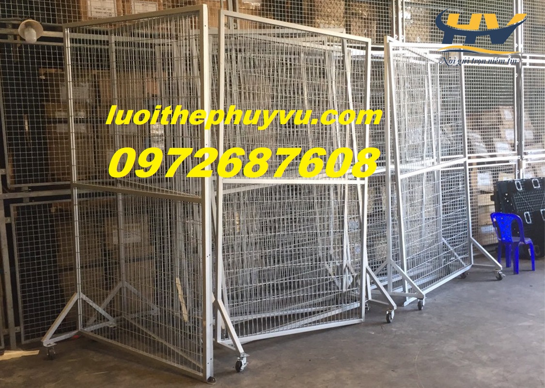 Hàng rào di động, rào chắn barie, rào chắn sự kiện, hàng rào ngăn kho