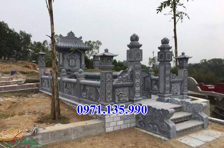 62 Mẫu khuôn viên lăng mộ đá đẹp bán tại bắc kạn khu lăng mộ bằng đá