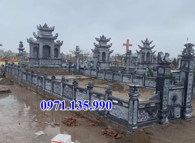 62 Mẫu khuôn viên lăng mộ đá đẹp bán tại bắc kạn khu lăng mộ bằng đá