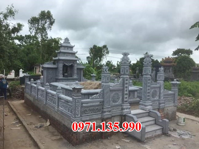 87 mẫu khuôn viên lăng mộ đá đẹp bán tại lai châu khu lăng mộ bằng đá