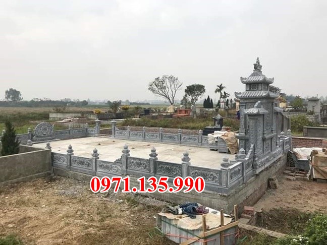 87 mẫu khuôn viên lăng mộ đá đẹp bán tại lai châu khu lăng mộ bằng đá