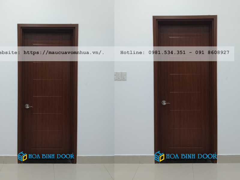 Cửa nhựa giả gỗ giá rẻ tại TP. Hồ Chí Minh