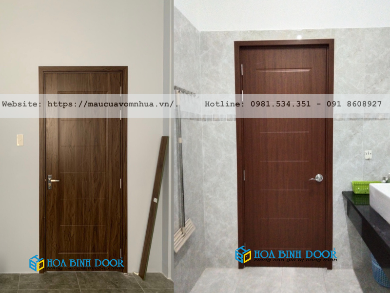 Cửa nhựa giả gỗ giá rẻ tại TP. Hồ Chí Minh