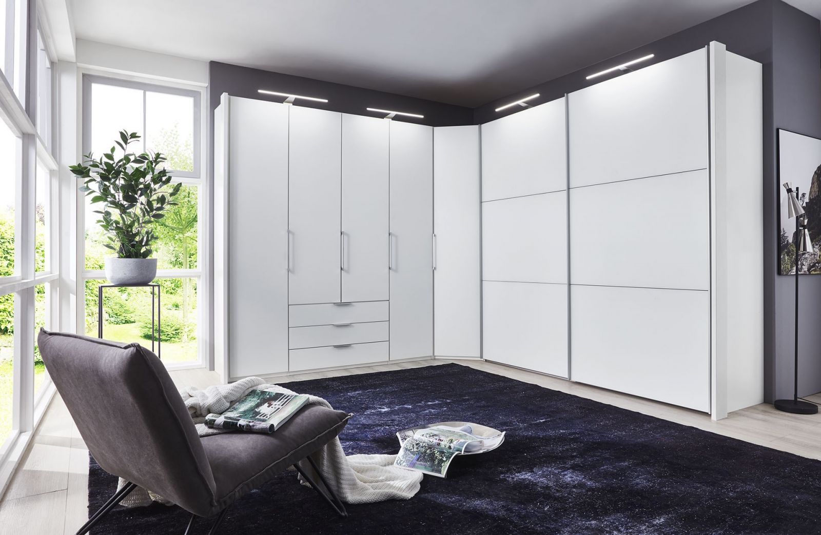 Thi công tủ quần áo hiện đại - Tủ áo gỗ công nghiệp giá rẻ