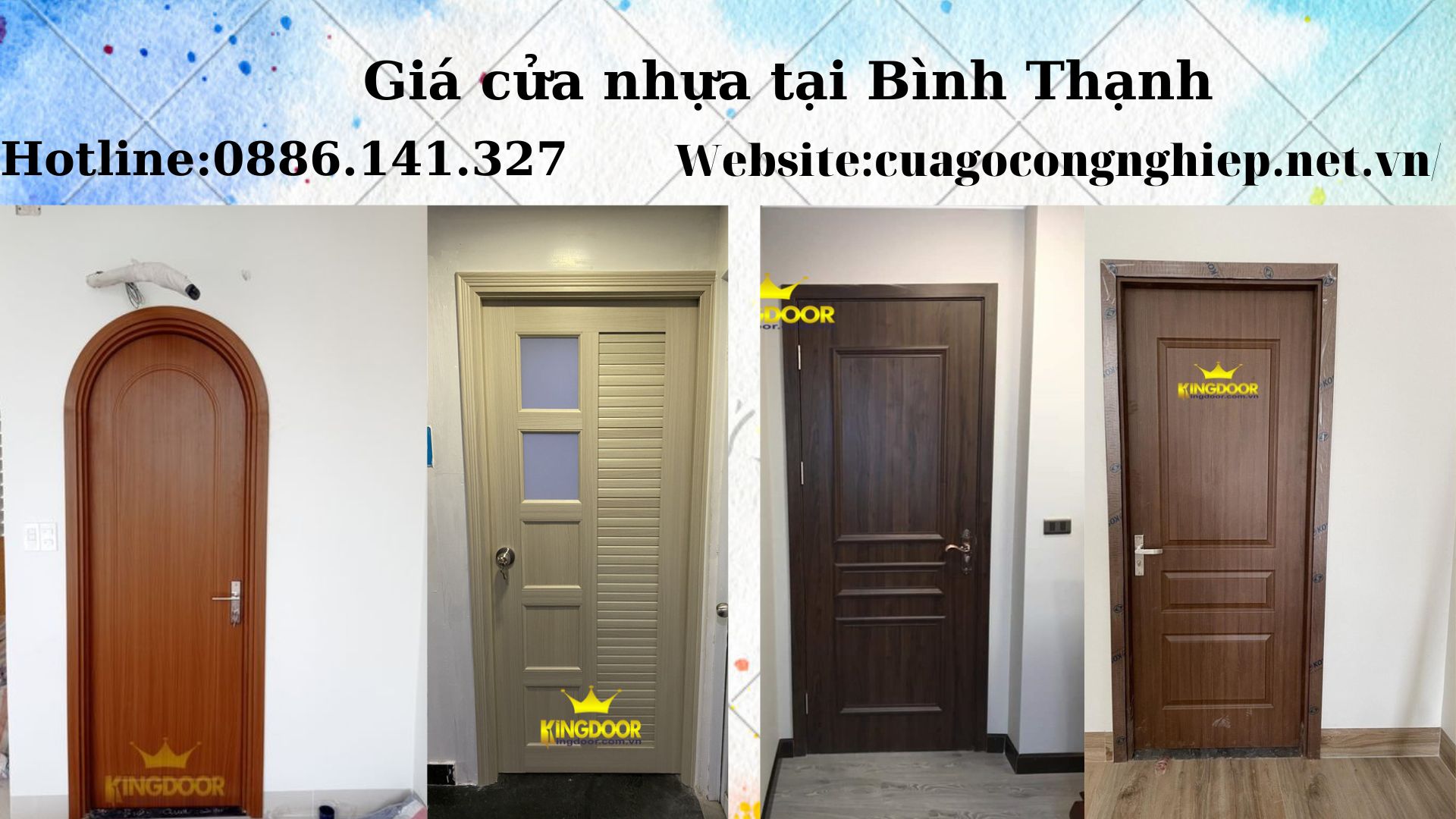 Gía cửa nhựa tại Bình Thạnh - Cấu tạo cửa nhựa giả gỗ