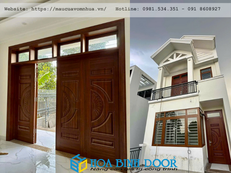 Cửa thép vân gỗ tại Thủ Đức -  Báo giá mới nhất 2023