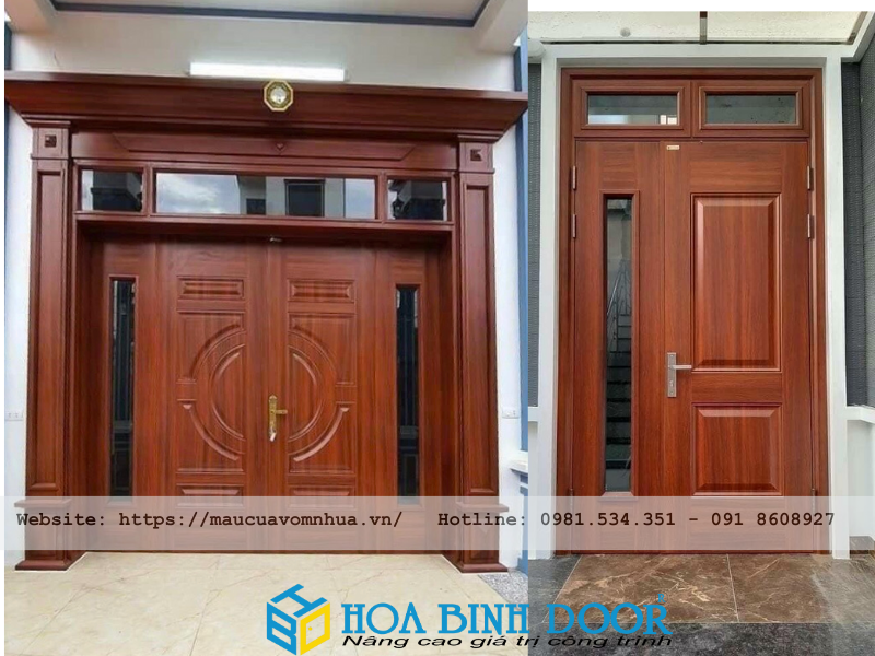 Cửa thép vân gỗ tại Thủ Đức -  Báo giá mới nhất 2023
