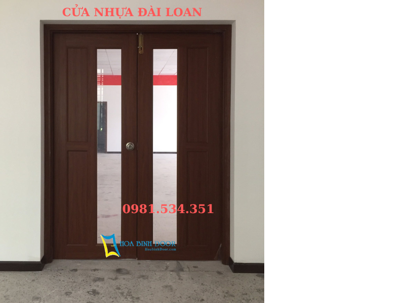 Giá cửa nhựa đài loan tại quận 6 - Cửa nhựa giả gỗ